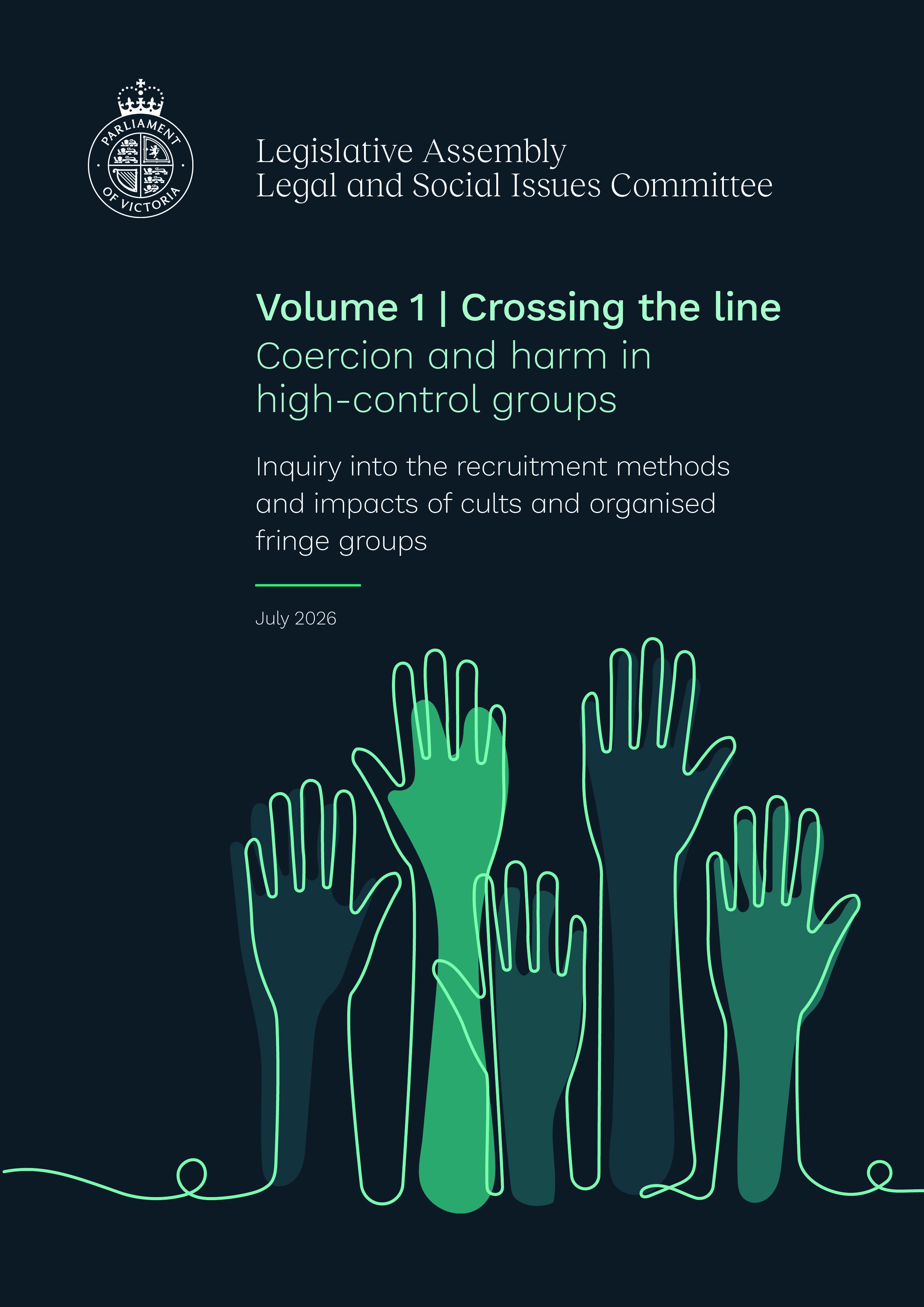 Report Volume 1 Front Cover